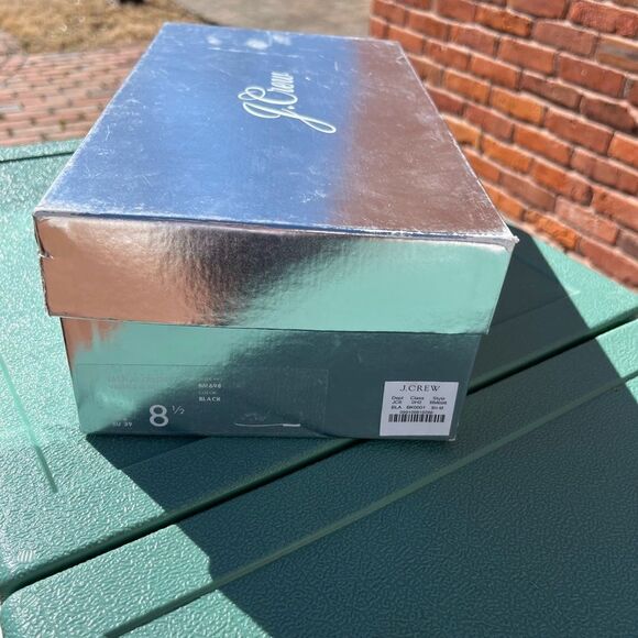 J Crew Marie Crystal Bow Satin Loafers NIB - Picture 4 of 10